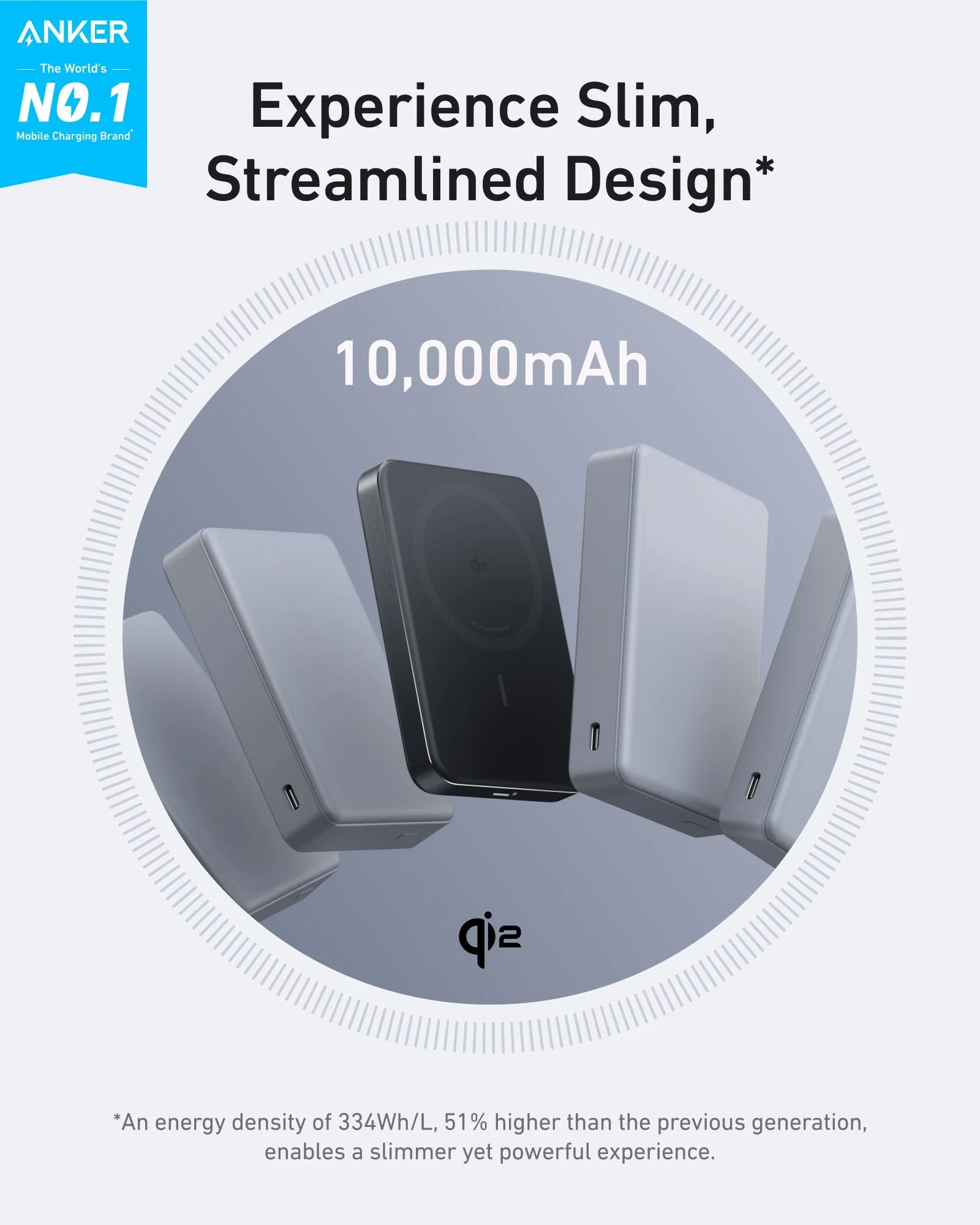 Anker MagGo Power Bank (10K, Slim) - Image 2
