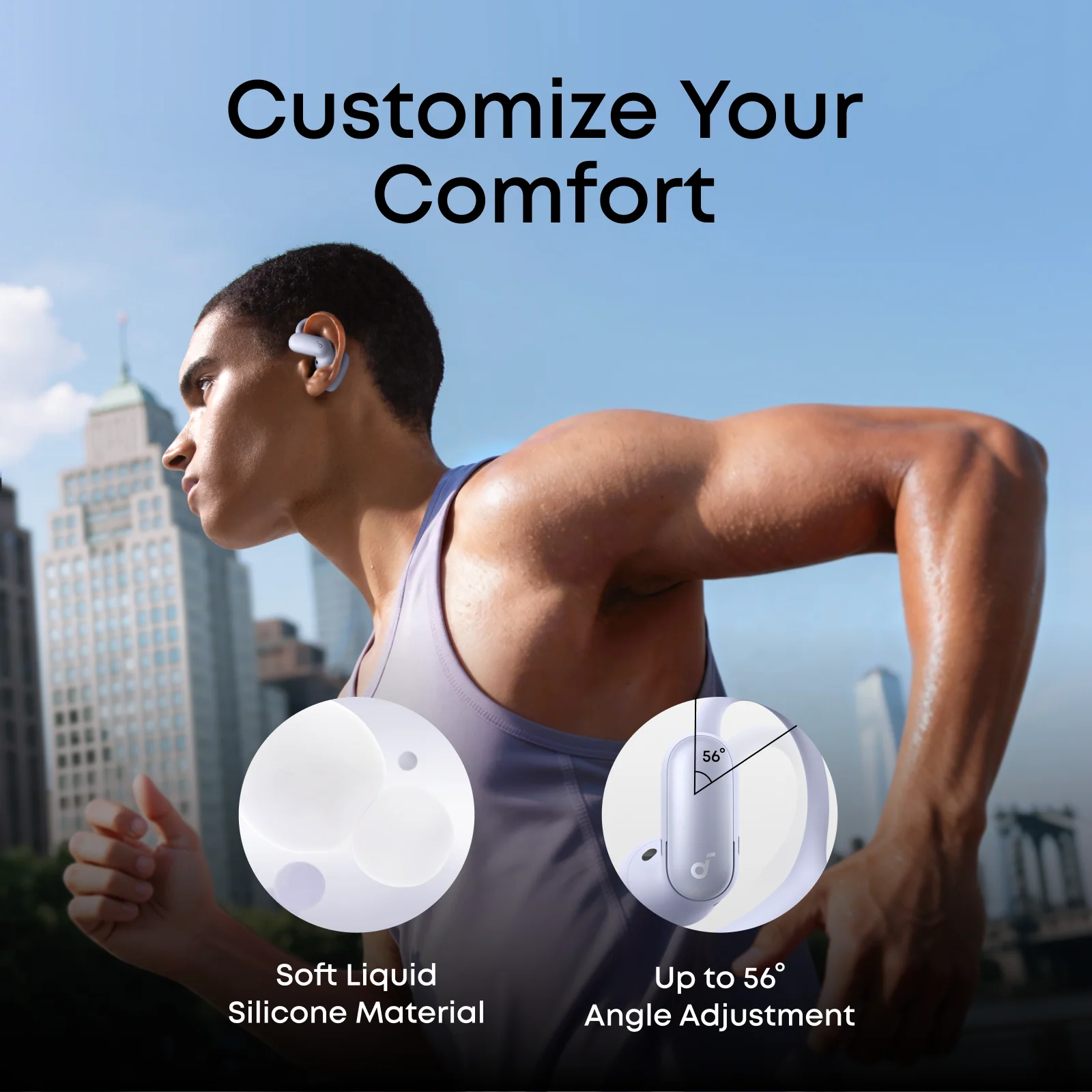 AeroFit 2 Pro | Dual-Form Earbuds with Open-Ear and Active Noise Cancellation Form - Image 17
